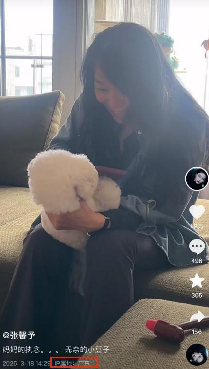半岛·综合体育入口张馨予接妈妈来广州与何捷爱巢很简朴还挂着女儿DIY的小灯笼(图1)